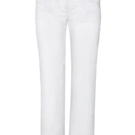 Naiste stretš teksa stiilis püksid, valgedKataloog