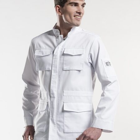 Meeste kokajakk PARKA WHITE