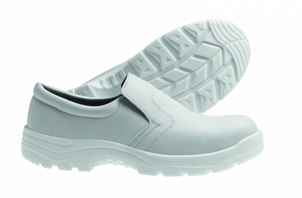 Jalanõud kinnised, turvaninaga, valged