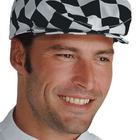 Sonimüts musta-valge ruuduline